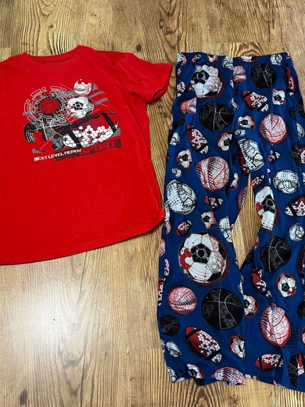 Joe Boxer 2pc Sports Pajama Set, Boys' XL (14/16)